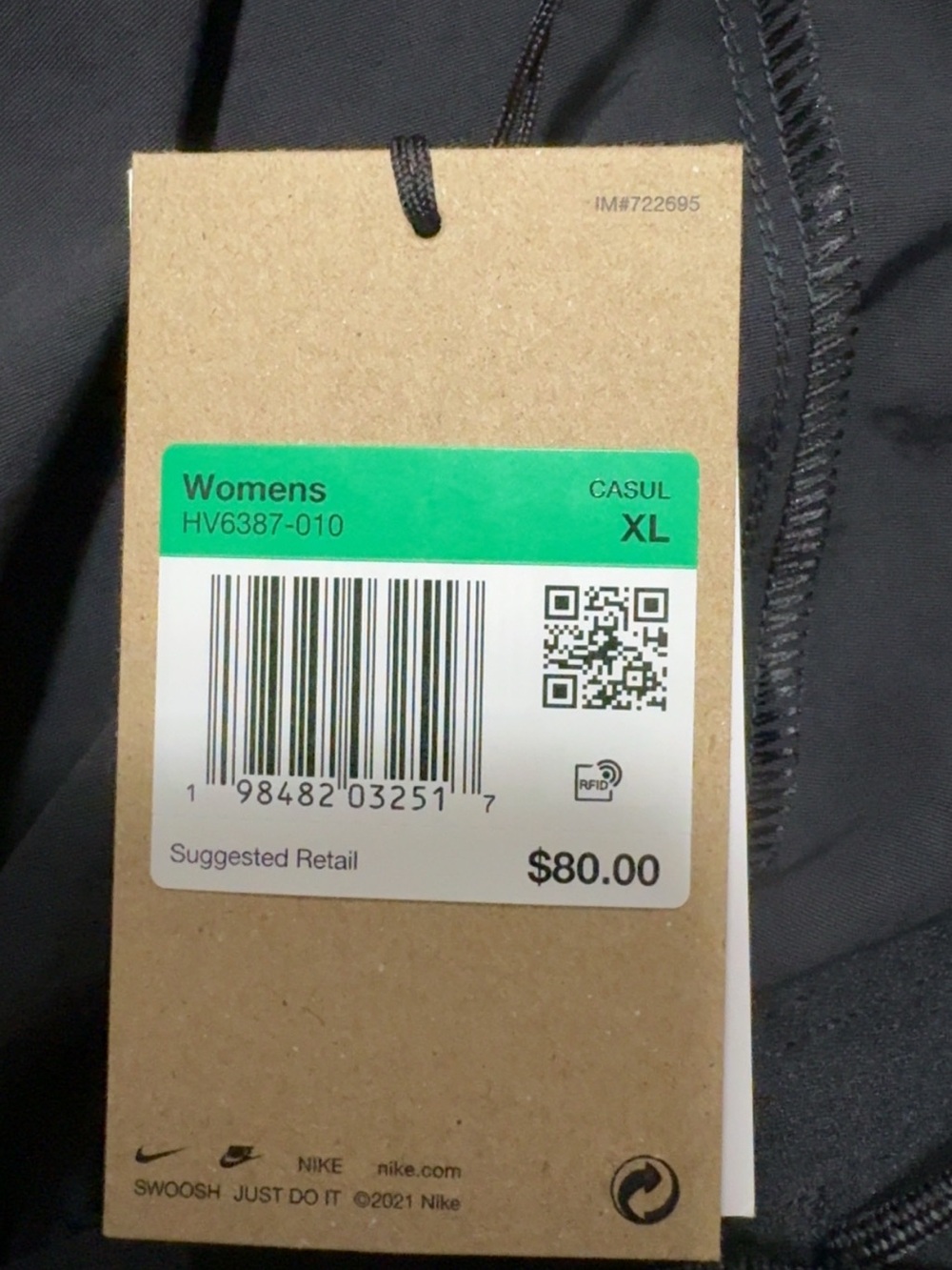 Nike ACG “Death Bloom” Women’s XL Black Shorts NWT - Picture 7 of 11